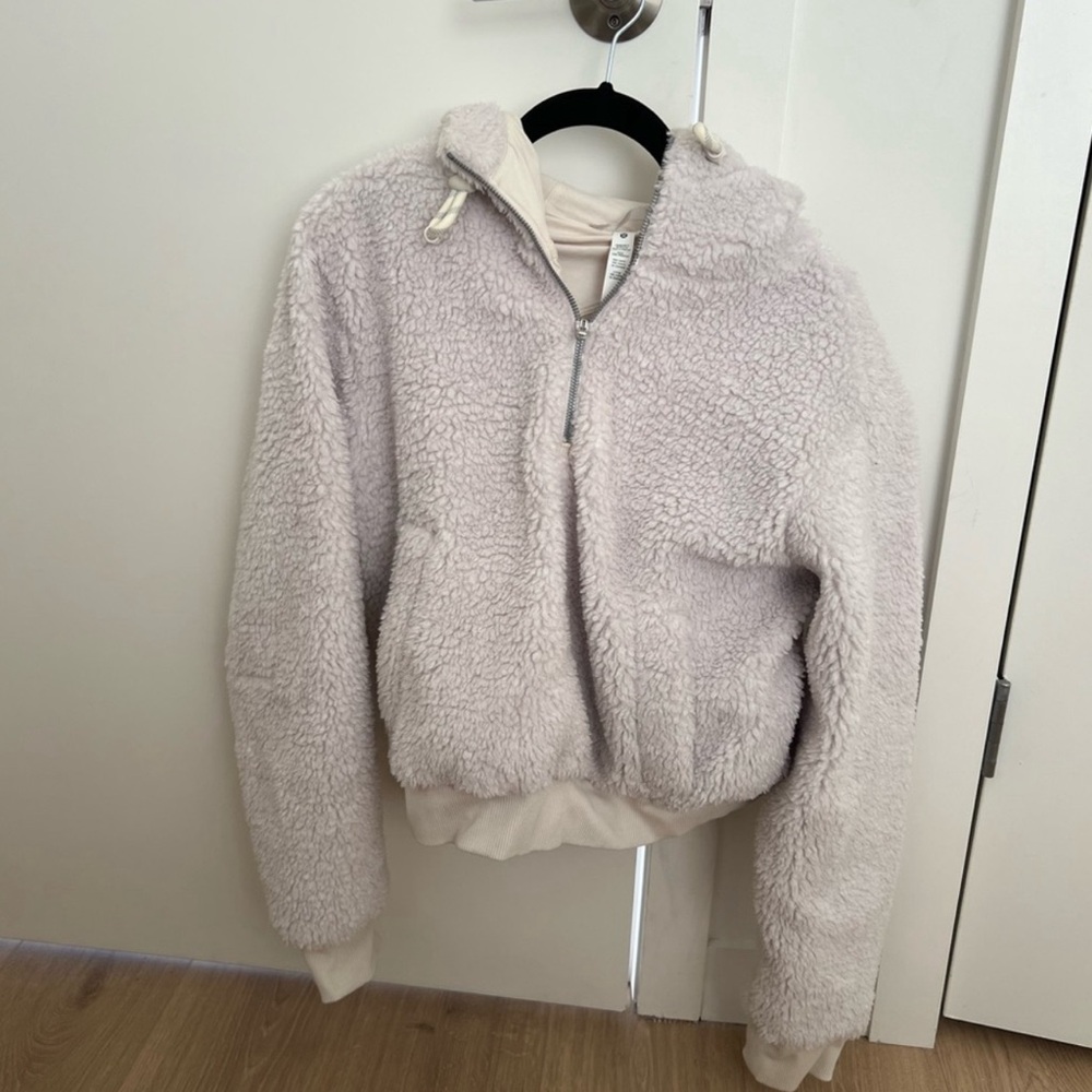 Lululemon Cozy Cream Sherpa Jacket
